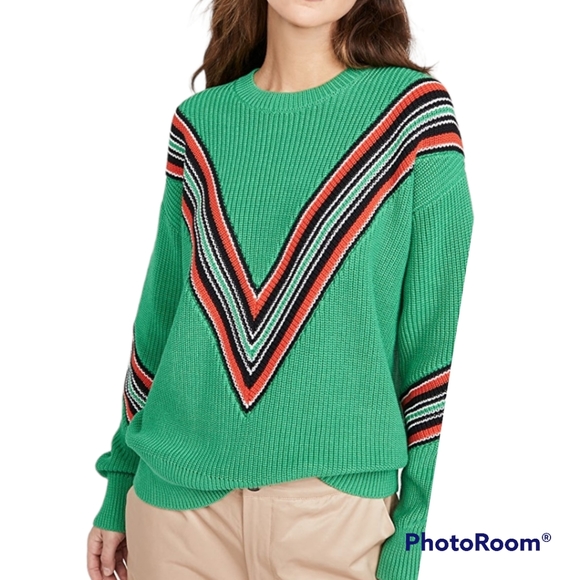 RAG & bone shamrock green sweater - Picture 2 of 7